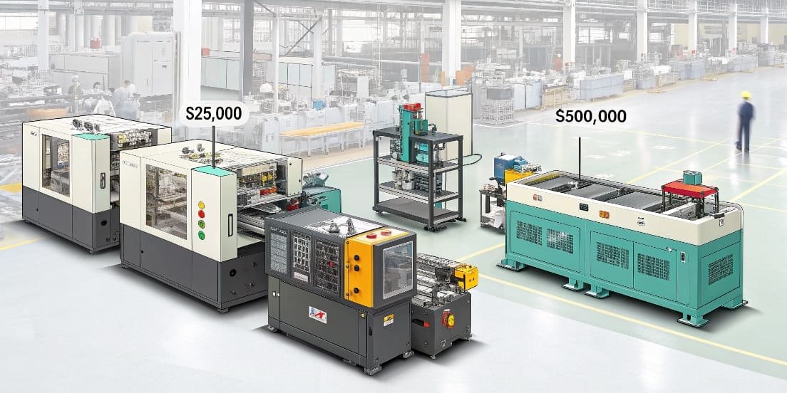 A micrometer measuring a finished plastic part against its design specifications